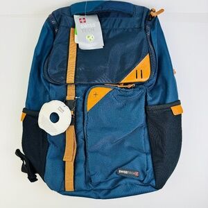 SwissTech La Tzoumaz School Black Backpack with Protective Laptop Compartment